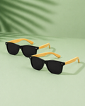 Pack 2 Bambú Wayfare Classic – Negro / Lentes de Sol (UV400)